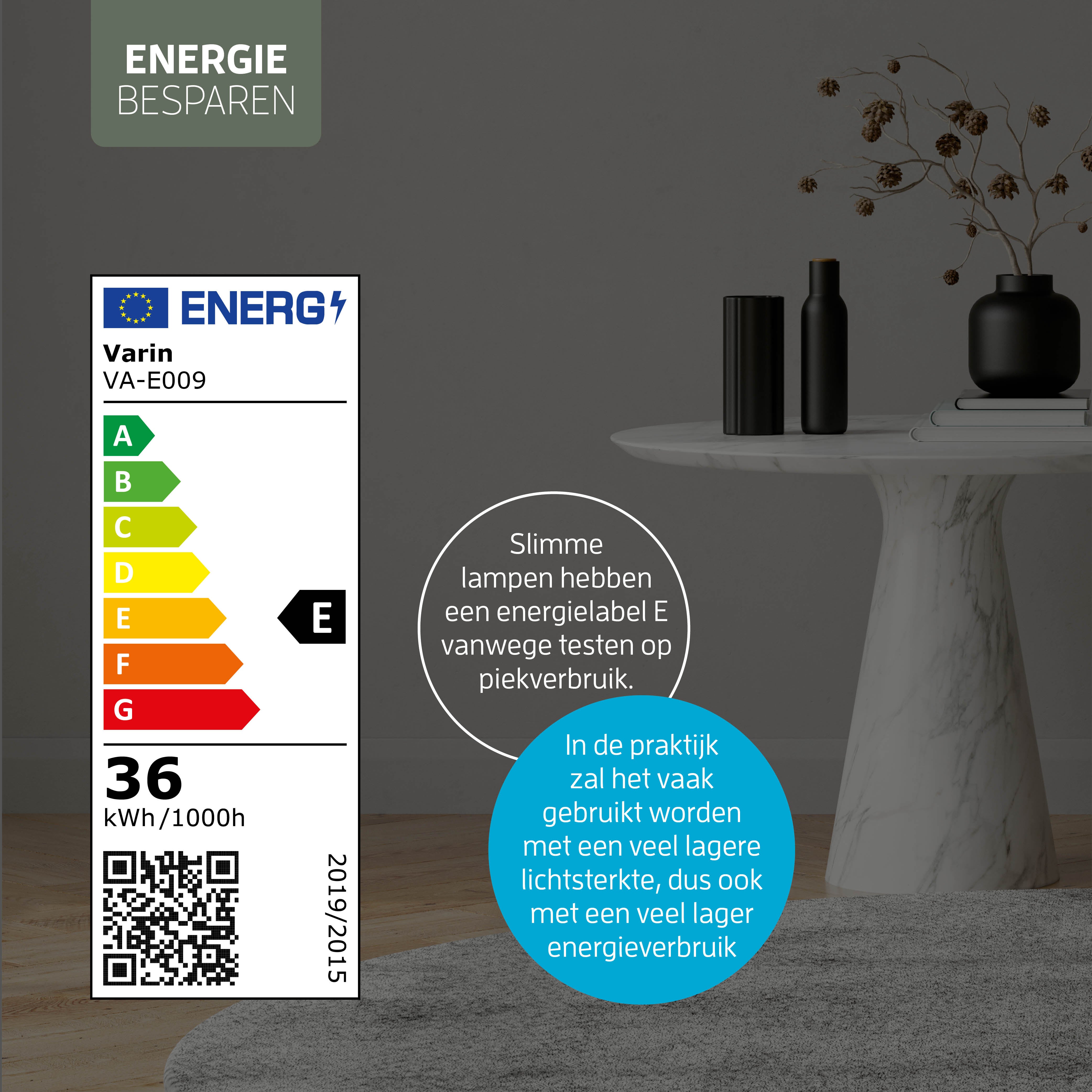 Plafondlamp met uitklapbare ventilator - Wit/Lichthout - 108cm - WiFi