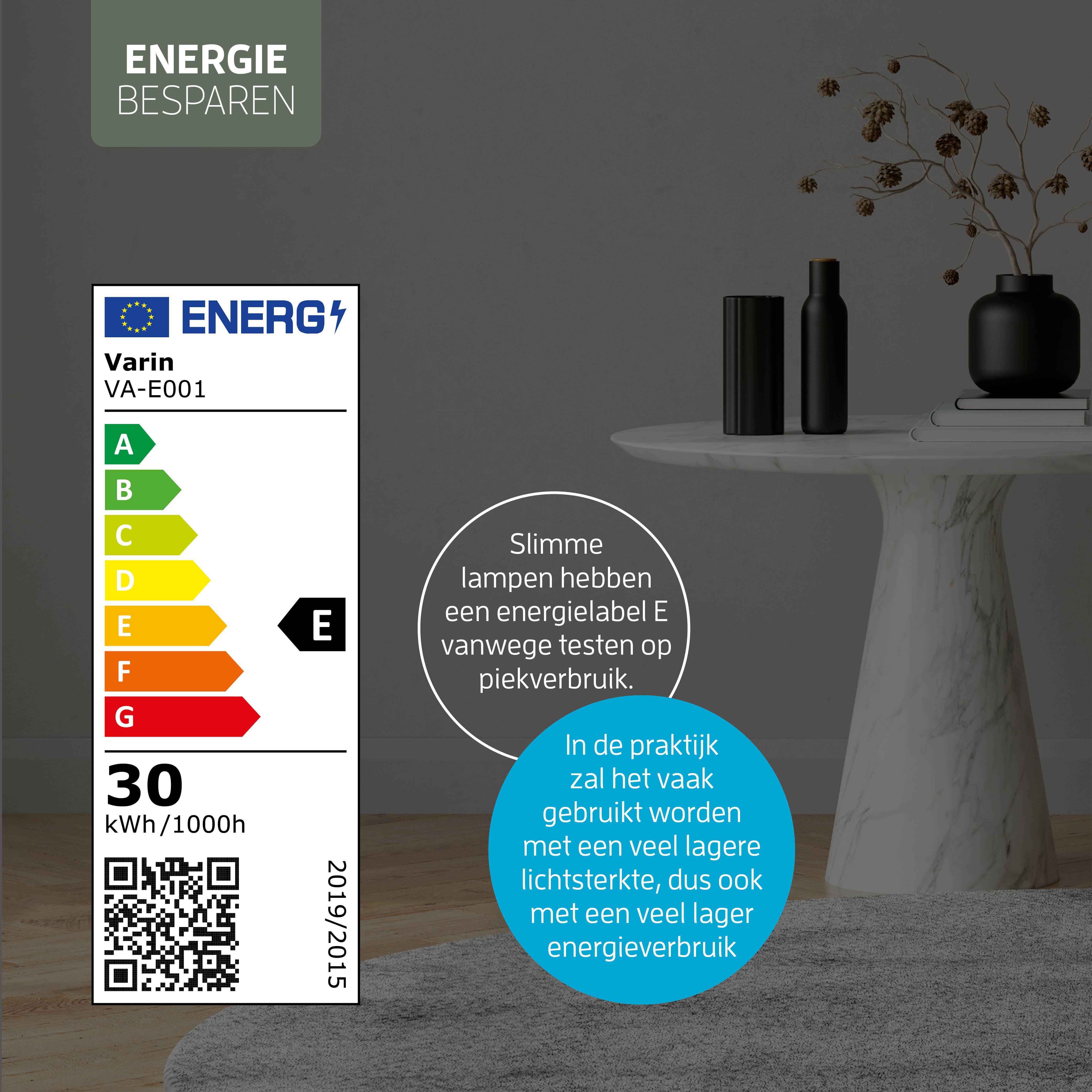 Varin Smart Wifi LED Ceiling Light with Fan RGBW (CCT) - 50 cm - Tuya - White